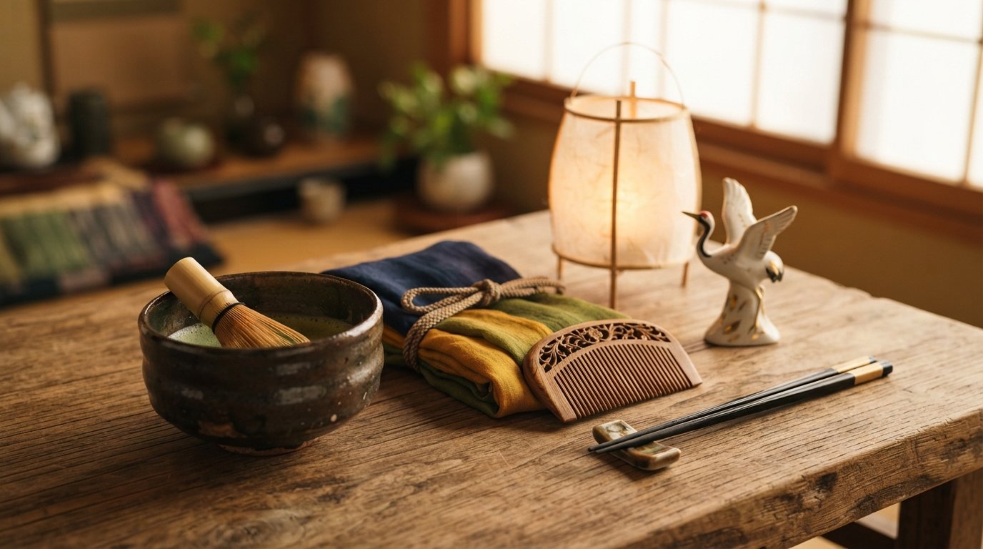 Hero Japonské náušnice s červeným vzorom Asanoha